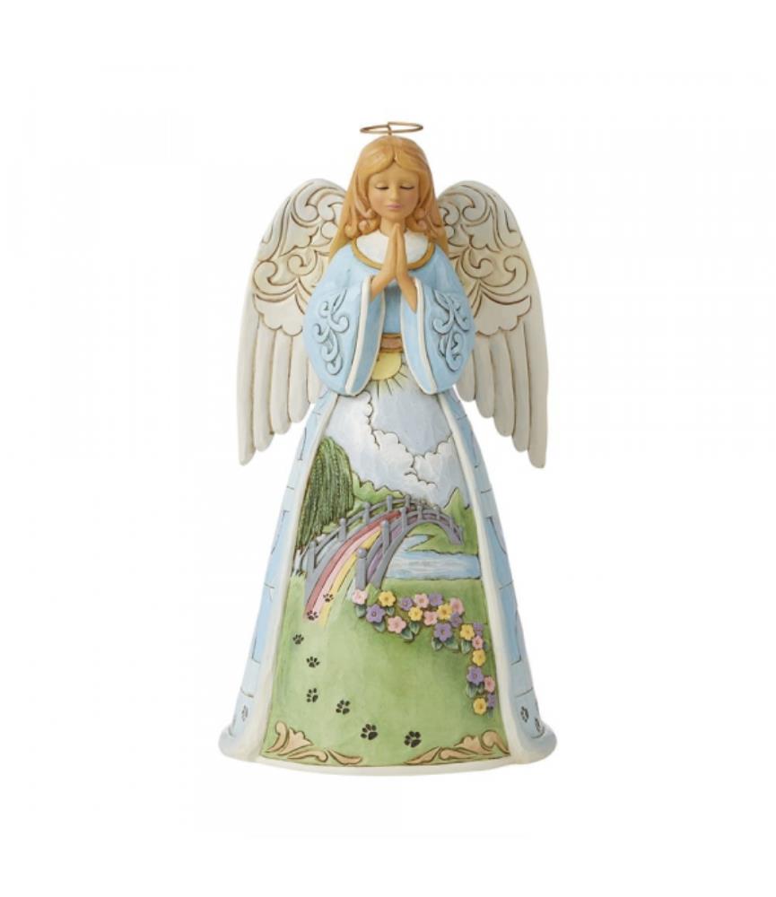 Just This Side of Heaven (Rainbow Bridge Pet Bereave Angel)