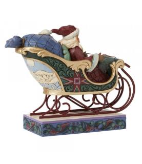 Ready for a Journey Around the World (Santa in Sleigh)