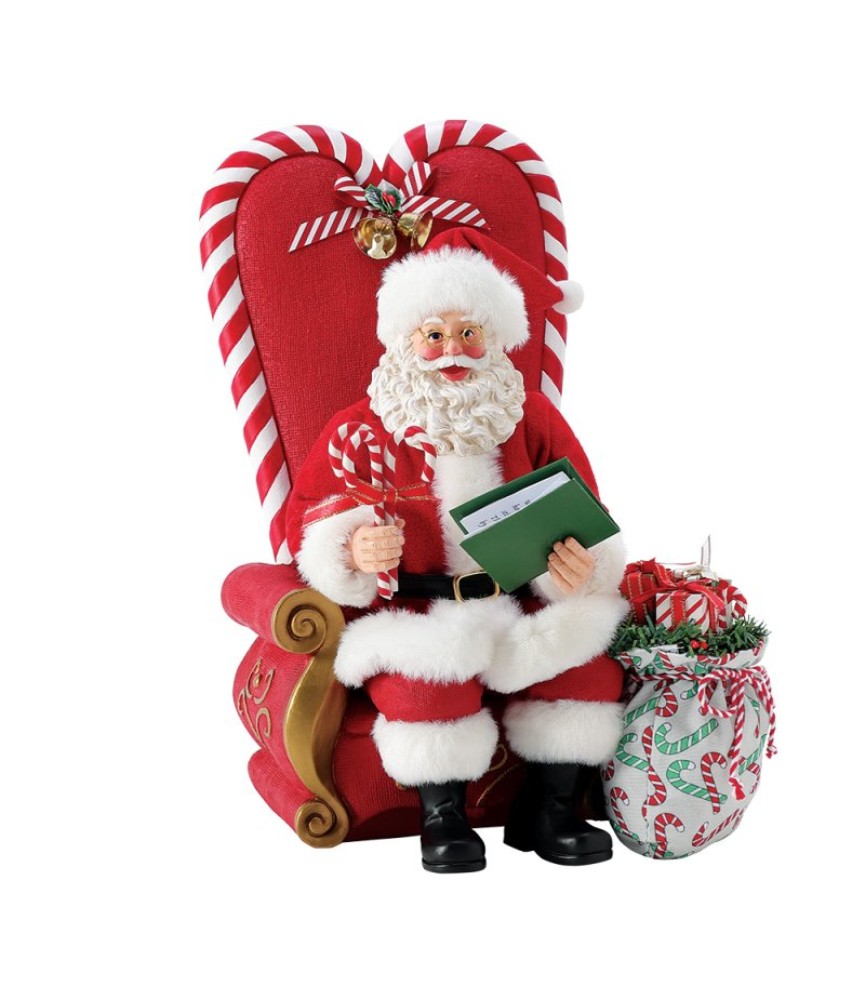 Voorschot: Santa at the Mall Figurine (Expected)
