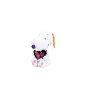 Pré-paiement: Snoopy with Britto Heart Figurine (Exp 2026-08-13)