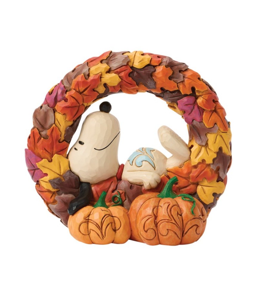 Pré-paiement: Layers of Autumn (Snoopy on Wreath) (Exp 2026-04-11)