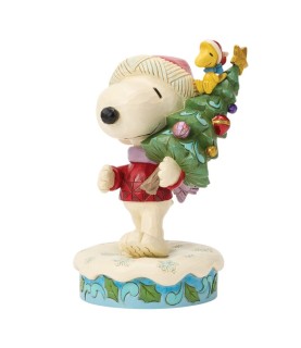 Vooruitbetaling: Snoopy and Woodstock with Tree (Expected)