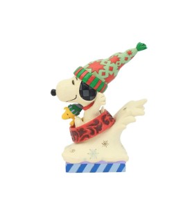 Voorschot: Snoopy and Woodstock Dog Bowl Sled (Expected)