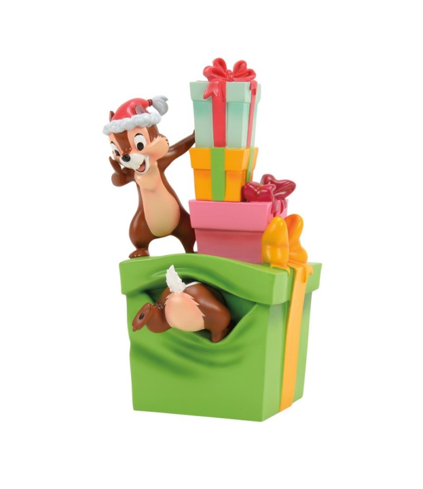 Pré-paiement: Chip 'n' Dale with Christmas Figurine (Exp 2026-08-13)