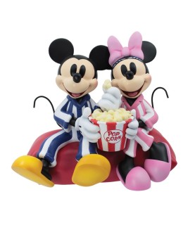 Pré-paiement: Mickey and Minnie Movie Night Figurine (Exp 2026-08-13)