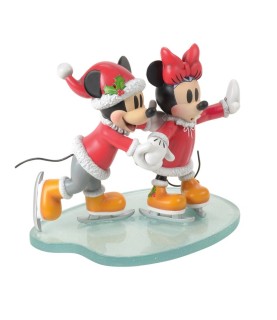 Pre-pay: Mickey and Minnie Mouse Skating Figurine (Exp 2026-07-30)