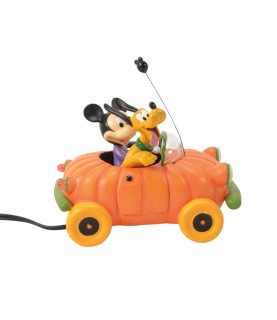 Vooruitbetaling: Mickey & Pluto in Pumpkin Car (Expected)