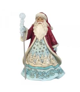 Winter Wonderland Santa with Snowflakes