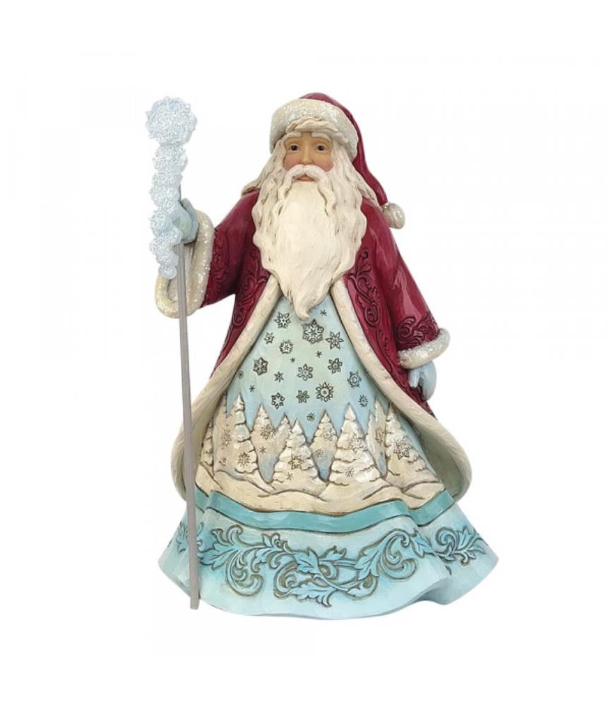 Winter Wonderland Santa with Snowflakes