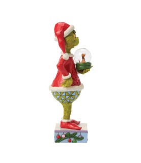 Vooruitbetaling: The Grinch Holding Dry Dome with Max Figurine (Expected)