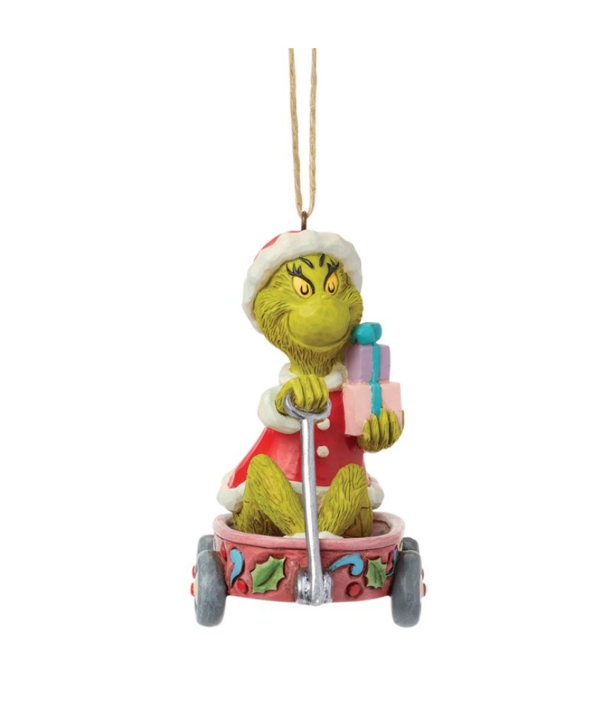 Vooruitbetaling: The Grinch in Wagon Hanging Ornament (Exp 2026-06-24)