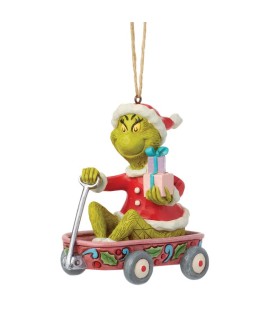 Vooruitbetaling: The Grinch in Wagon Hanging Ornament (Exp 2026-06-24)