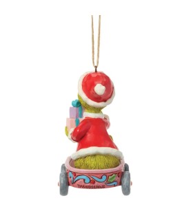 Vooruitbetaling: The Grinch in Wagon Hanging Ornament (Exp 2026-06-24)