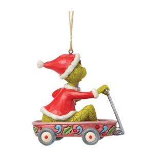 Vooruitbetaling: The Grinch in Wagon Hanging Ornament (Exp 2026-06-24)