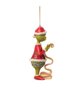 Vooruitbetaling: The Grinch with Lists Hanging Ornament (Exp 2026-06-08)