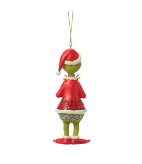 Pré-paiement: The Grinch with Heart Hands Hanging Ornament (Exp 2026-06-08)