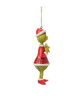 Pré-paiement: The Grinch with Heart Hands Hanging Ornament (Exp 2026-06-08)