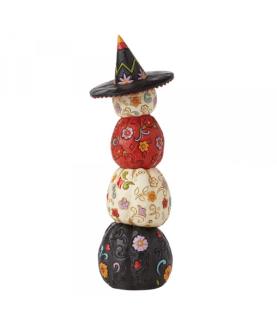 "Dia de los Muertos": Stacked Day of the Dead Pumpkins