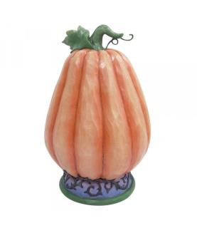 Lighted Pumpkin Diorama