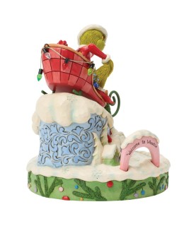 Advance: The Grinch on Small Sled Figurine (Expected)