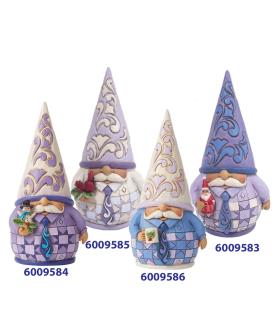 Exclusive Gnome Set: Santa, Snowman, Cardinal, Coffee Mug
