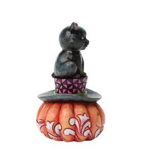 Vooruitbetaling: Black Cat on Top Hat Figurine (Exp 2026-05-06)