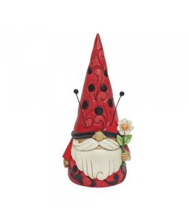 Ladybug Gnome Figurine