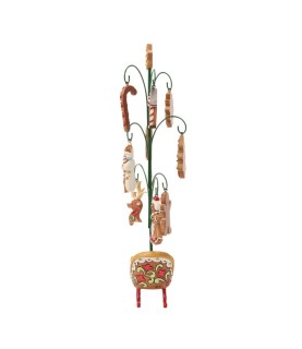 Vooruitbetaling: Gingerbread Tree with Cookie Hanging Ornaments (Expected)