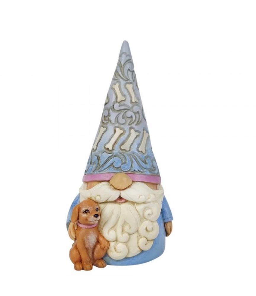 "Gnome Better Friends": Gnome with Dog