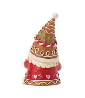 Vooruitbetaling: Gingerbread Gnome with Train Figurine (Exp 2026-06-24)