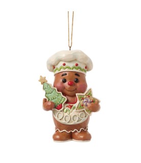 Vooruitbetaling: Gingerbread Character Hanging Ornament (Exp 2026-06-24)