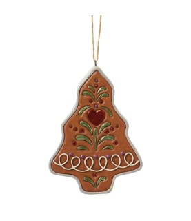 Vooruitbetaling: Gingerbread Cookie Cutter Santa Hanging Ornament (Expected)