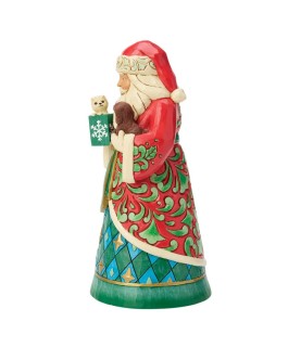 Vooruitbetaling: Santa with Rescue Pets Figurine (Expected)