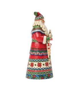 Vooruitbetaling: Laplander Santa with Rocking Horse (Exp 2026-07-17)
