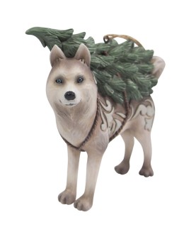 Vooruitbetaling: Husky Dog Hanging Ornament (Expected)