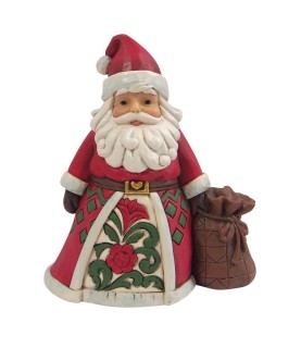 Vooruitbetaling: Santa With Toy Bag Mini Figurine (Expected)