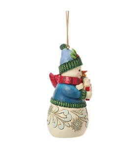 Pré-paiement: Snowman with Arms Full Hanging Ornament (Expected)