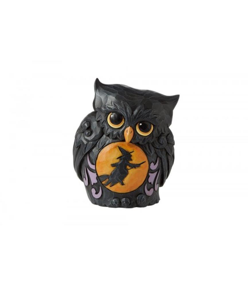 Halloween Owl Mini Figurine