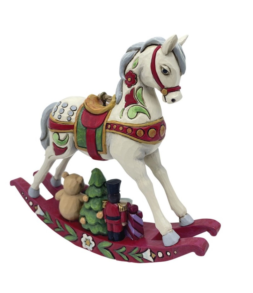 Vooruitbetaling: Rocking Horse Hanging Ornament (Exp 2026-08-26)