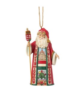 Pre-pay: Hungary Santa Hanging Ornament (Expected)