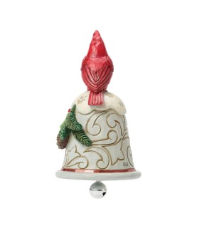 Vooruitbetaling: Cardinal Perched on a Bell Pint Figurine (Expected)