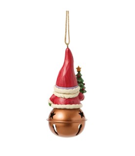Pré-paiement: Christmas Gnome on Bell Hanging Ornament (Exp 2026-06-10)