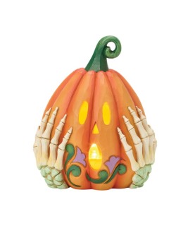 Voorschot: Jack-o-lantern Skeleton LED Figurine (Expected)