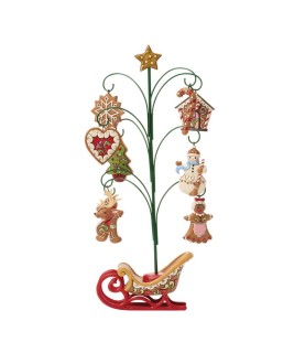 Voorschot: Gingerbread Tree with Cookie Hanging Ornaments (Expected)