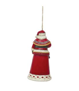 Lapland Santa Hanging Ornament