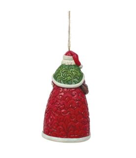 Twelve Days of Christmas Santa Hanging Ornament