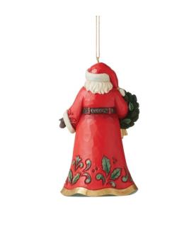 Jolly Santa Hanging Ornament
