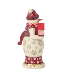 Avance: Red & Pink Snowman Nutcracker (Expected)