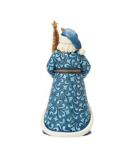 Advance: Blue & Gold Santa with Gold Sisal Tree (Expected)