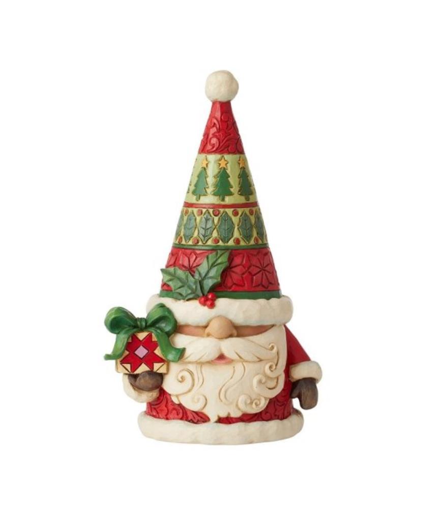 Santa Gnome Figurine